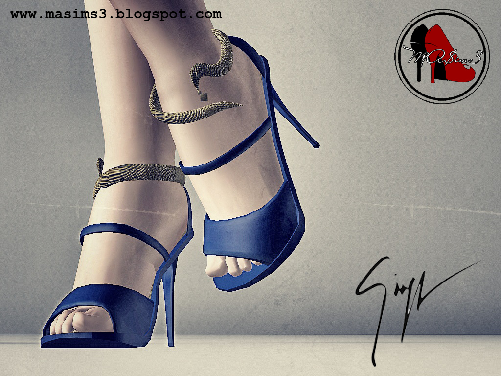 2013 Fall-Winter Sandals - The Sims 3 Catalog