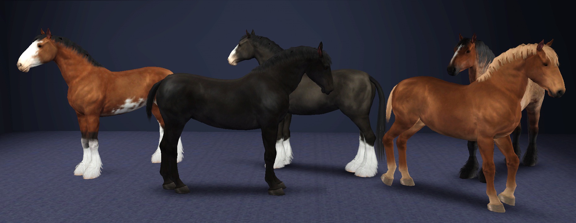 sims 3 pets horses