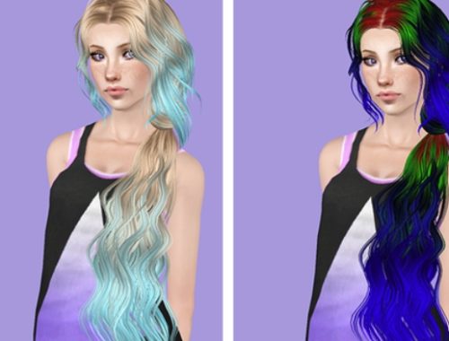 Leahlillith Crush Hairstyle Retextured The Sims 3 Catalog