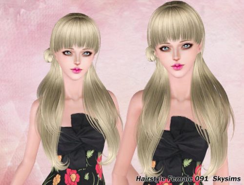 Newsea`s Ultra Lover Hairstyle Retextured The Sims 3 Catalog