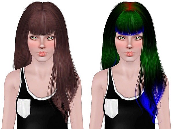 Alesso`s Wings hairstyle retextured - The Sims 3 Catalog