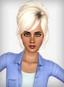 NewSea`s J189 Crescent hairstyle retextured - The Sims 3 Catalog