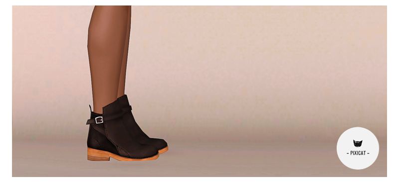 Acne Clover Boots - The Sims 3 Catalog