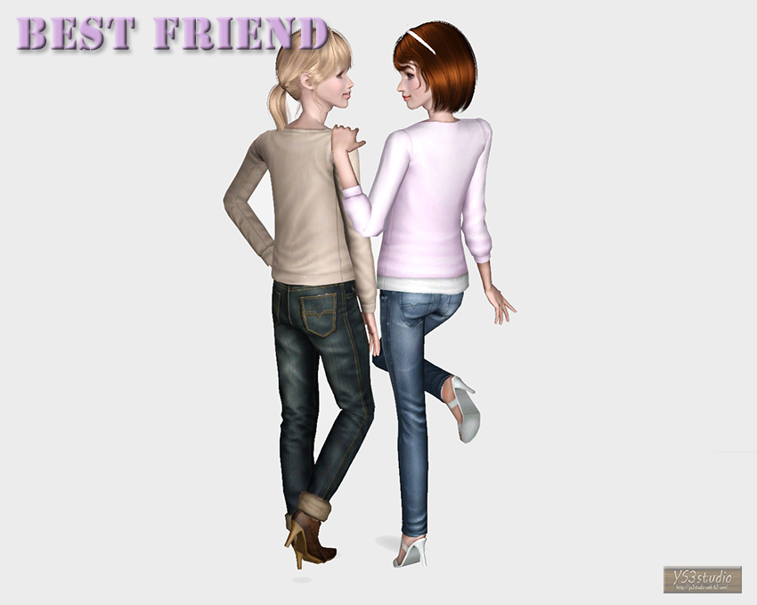 sims 3 friendship poses