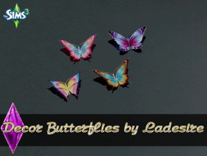 Decor Butterflies - The Sims 3 Catalog