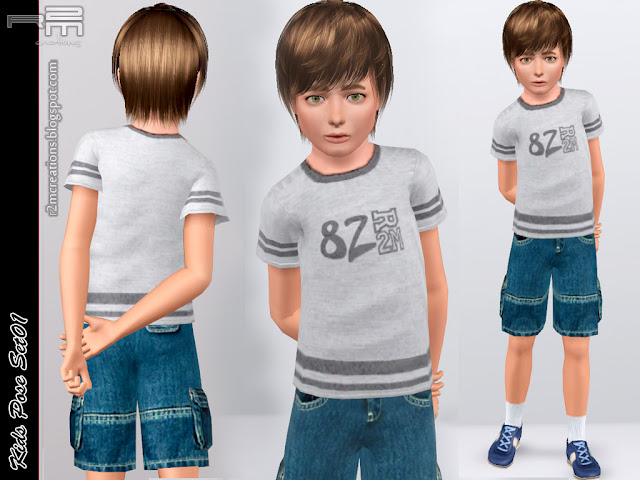 First Kids Poses - The Sims 3 Catalog