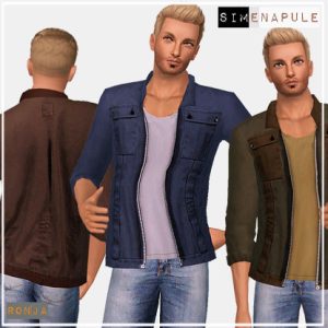 Jacket 01 for males - The Sims 3 Catalog