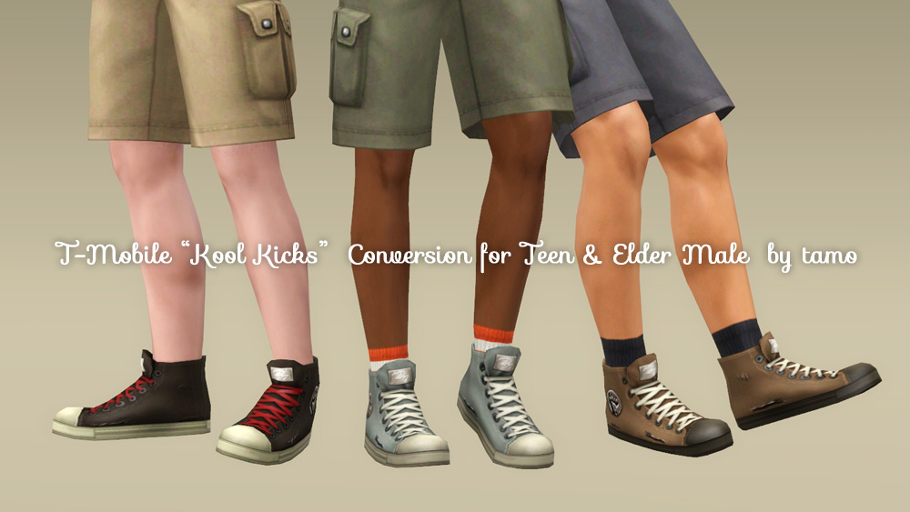 Kool Kicks conversion all ages - The Sims 3 Catalog