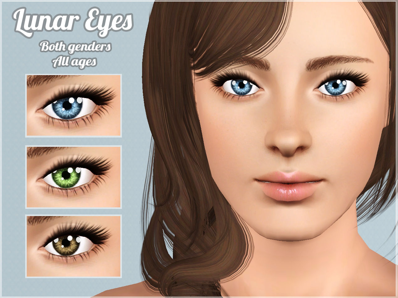 Lunar Eyes Contacts The Sims 3 Catalog