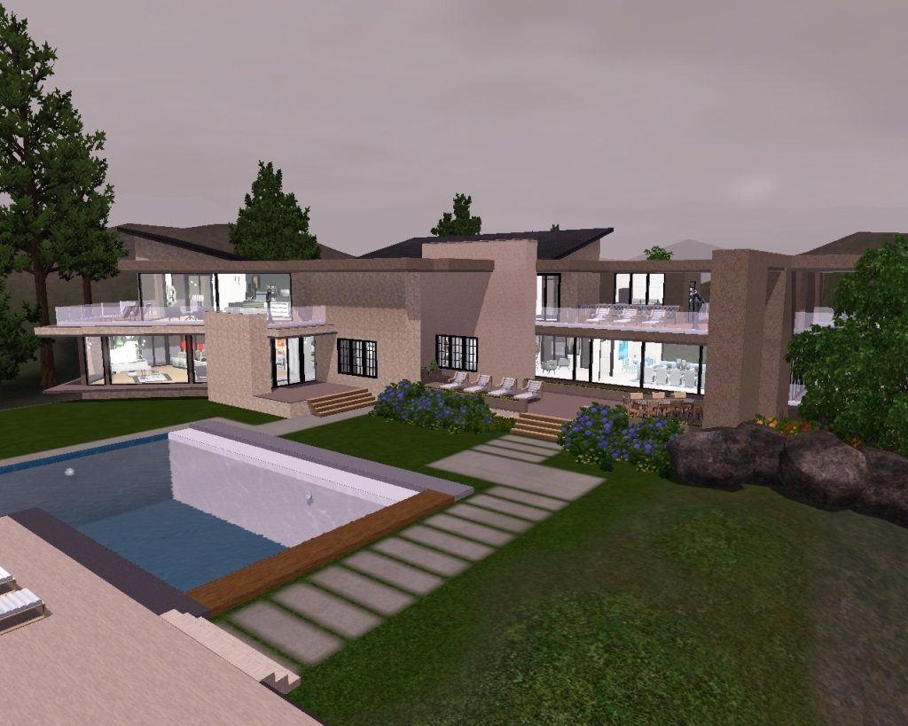 Million Dolar Mansion - The Sims 3 Catalog