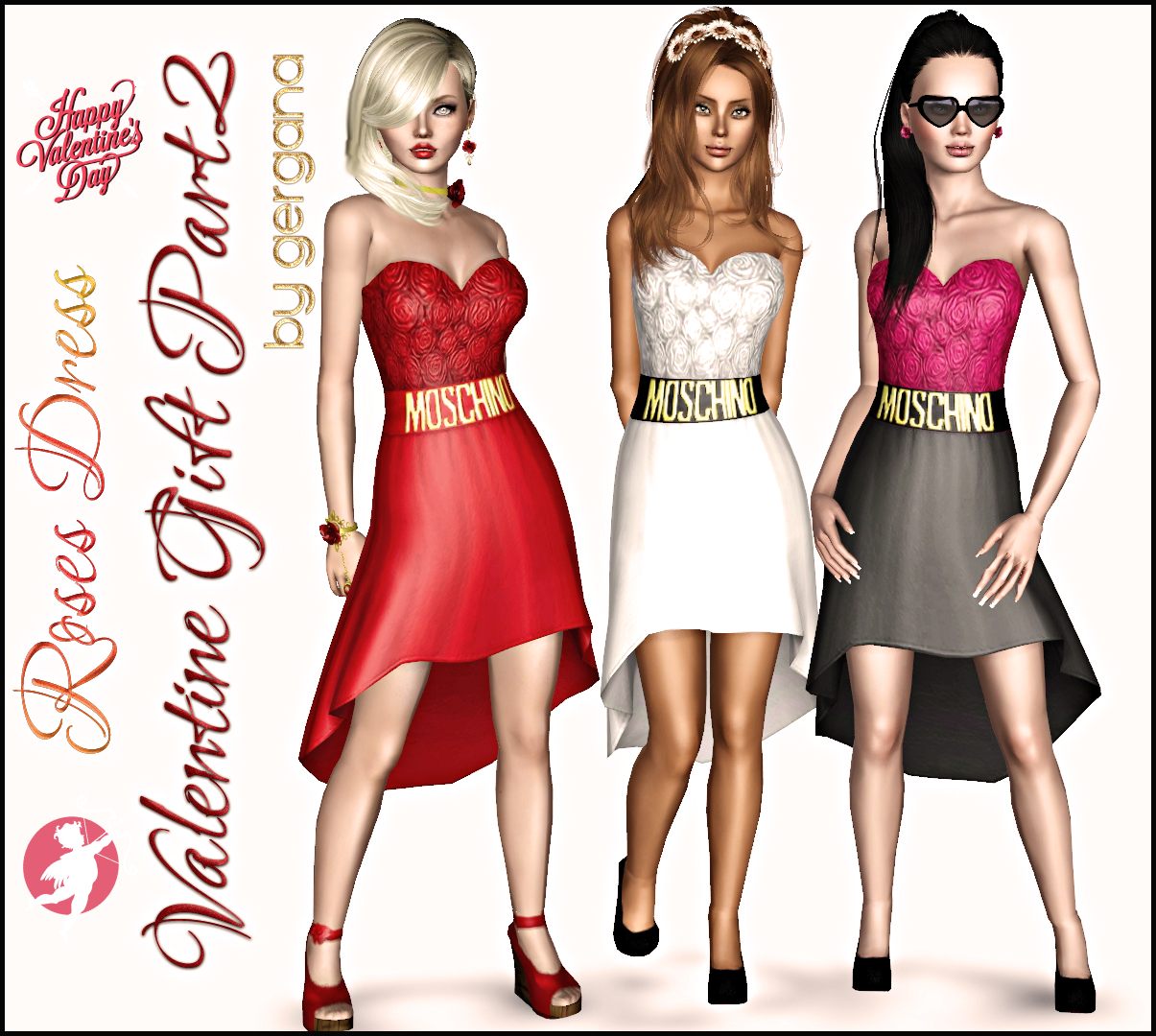 Roses Dress - The Sims 3 Catalog