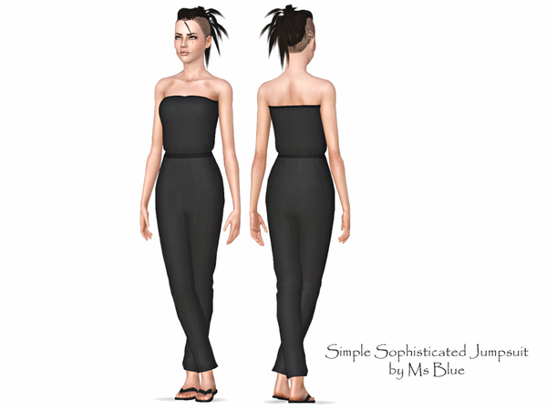 Simple Sophisticated Jumpsuit - The Sims 3 Catalog