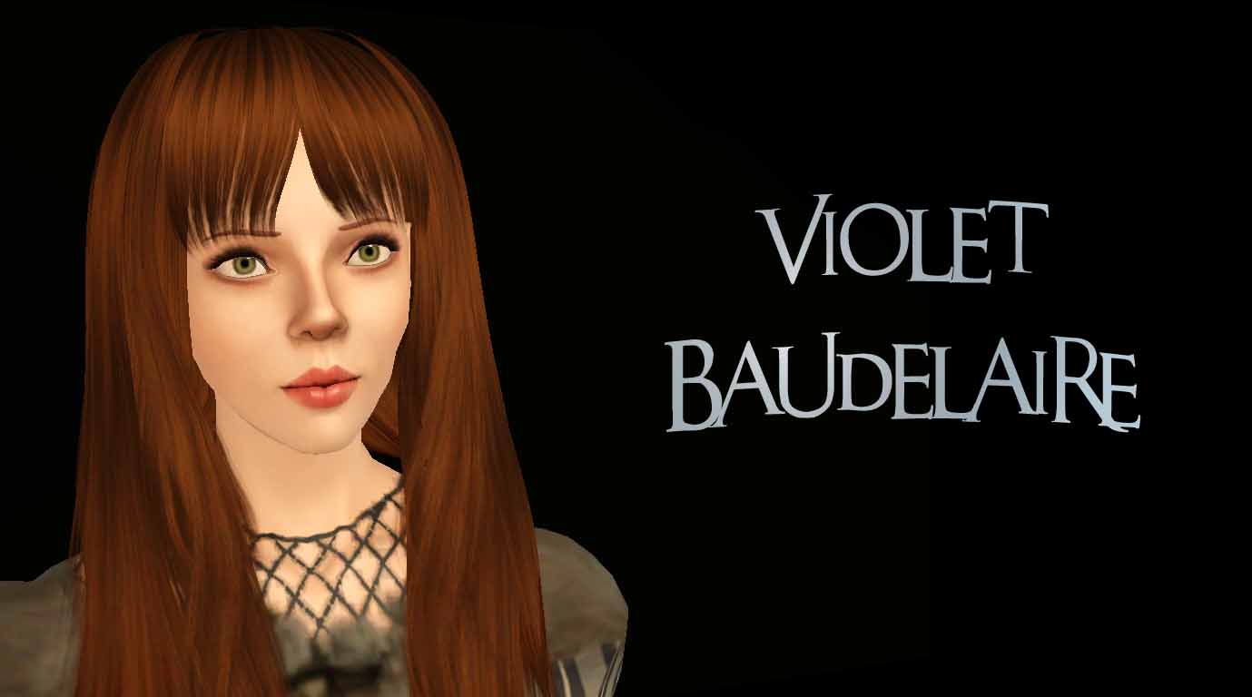 Violet Baudelaire - The Sims 3 Catalog