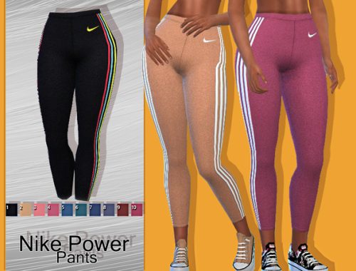 Power Athletic Pants by Pinkzombiecupcakes