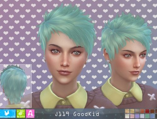 J119 Good Kid hair for her