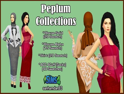 Hijab Model 054 Hair 002 & More Collections at Aan Hamdan Simmer93