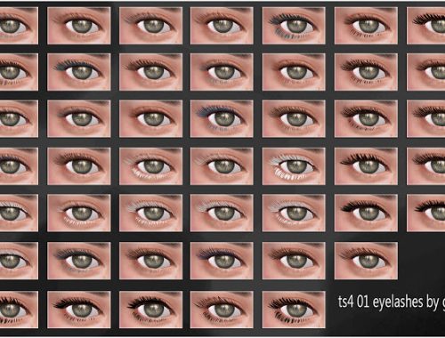 01 eyelashes (P) at All by Glaza