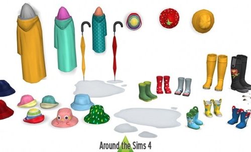 Rainy Day clutter by Sandy at Around the Sims 4