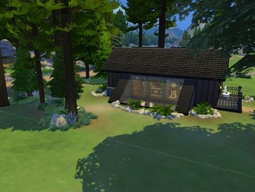 Modern-ish Seasonal Cabin noCC by arcadialight