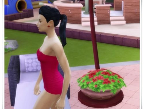 Poof Ponytail hair at Birksches Sims Blog