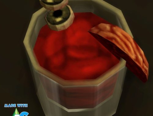 Vampire?s foods more bloody, more appetizing.