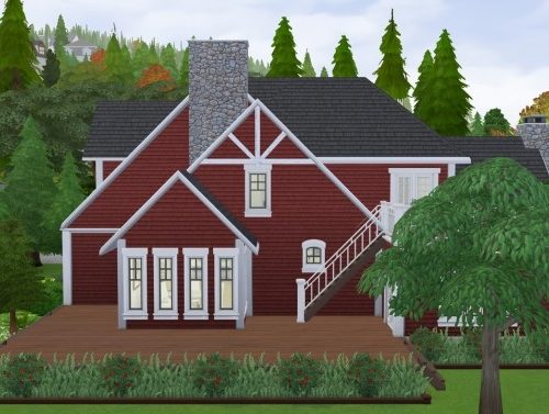 Cozy Autumn Craftsman at SimPlistic