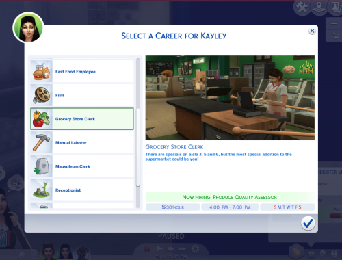 Part Time Careers (TS3 to TS4)