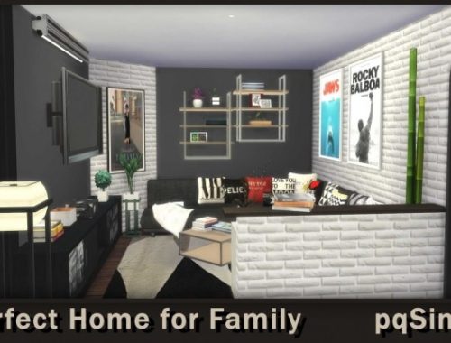 Perfect Home for Family at pqSims4