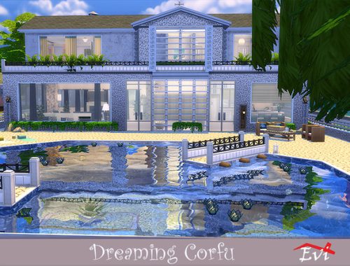Dreaming Corfu house by evi