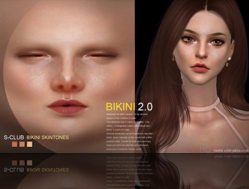 Bikini 2.0 skin ALL AGE by S-Club WMLL