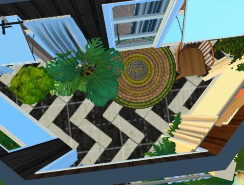 Mid Century underground house