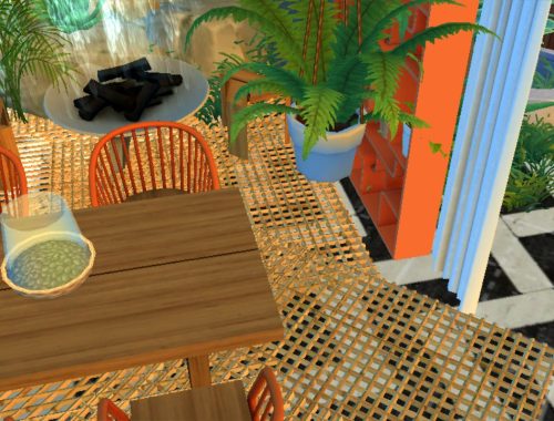 Mid Century underground house