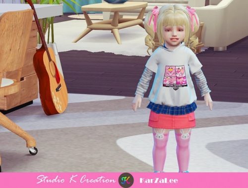 T02 hoodie sweatshirt for toddler at Studio K-Creation