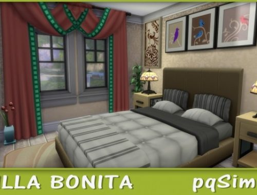 Villa Bonita Speed Build at pqSims4
