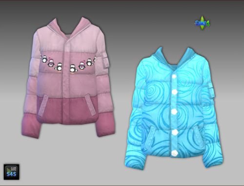 Winter jackets and hats for girls by Mabra at Arte Della Vita