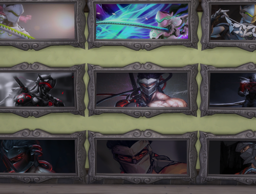 Overwatch Genji Fanart Paintings