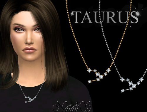 NataliS_Taurus zodiac necklace