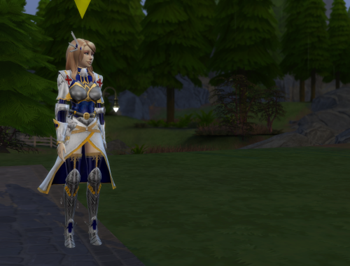 Lux Crownguard Champion // League of Legends // League of Sims