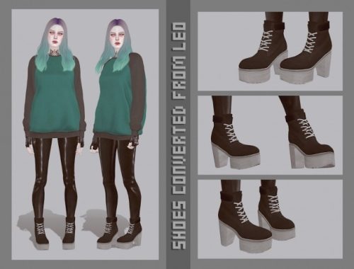 New shoes converted from Leo at Magic-bot