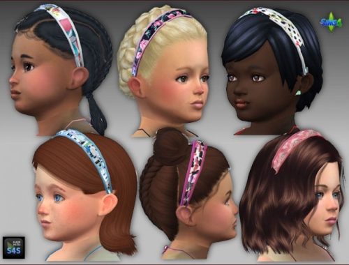 Summer dresses and headbands for toddler girls