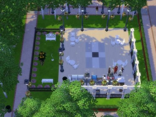 09 McArthur Square Cafe by Karon at Mod The Sims