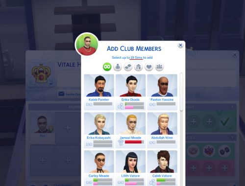 More Club Members [& Gender Requirements!]