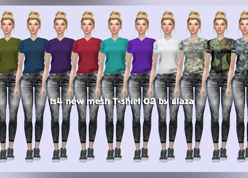 T-shirt 02 at All by Glaza