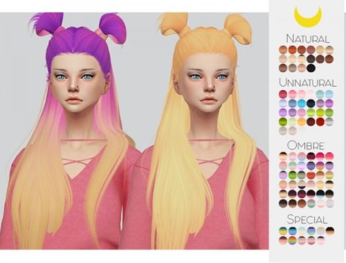 LeahLillith`s Nefarious hair retextured by kalewa-a