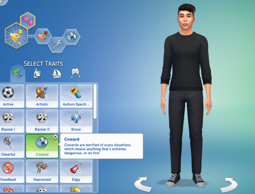 Coward Trait