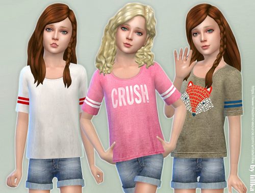 Casual Tee for Girls