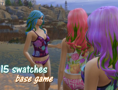 Kelpy Curls Mermaid Hair