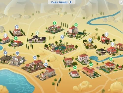 Oasis Springs Makeover at Via Sims