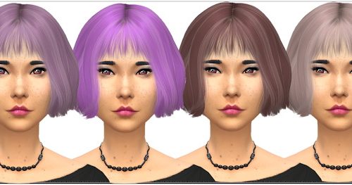 Wings Hair OE1006 Recolors at Annett’s Sims 4 Welt
