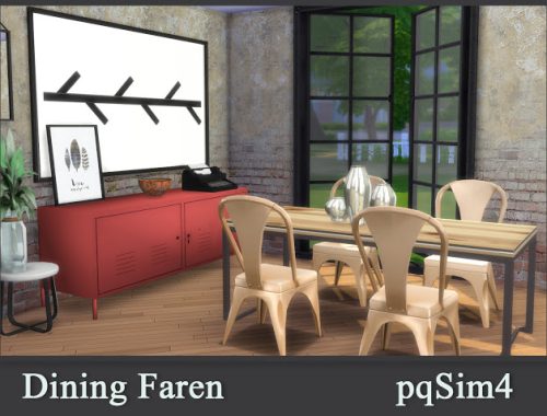 Faren dining at pqSims4